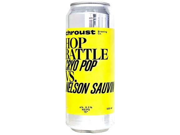 CHROUST Hop Battle: Cryo Pop vs Nelson Sauvin 15° 0,5L PLECH