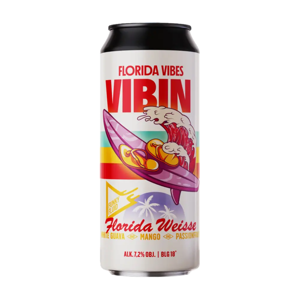 FF Florida Vibes: Vibin 18° 0,5L PLECH