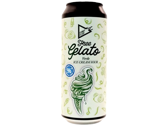 FF Free Gelato: Verde 0,5L PLECH 