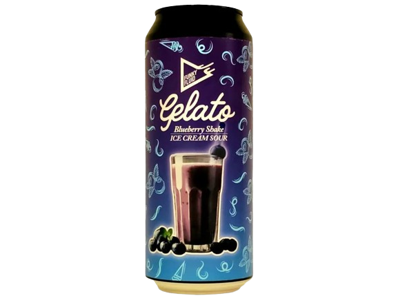 FF Gelato Blueberry Shake 18° 0,5L PLECH