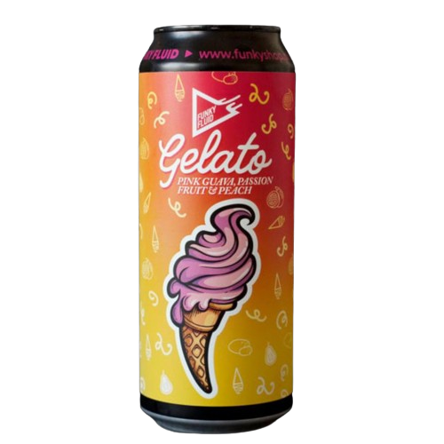 FF Gelato: Pink Guava, Passion Fruit & Peach 18° 0,5L PLECH