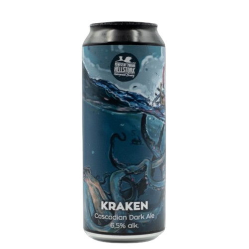 HELLSTORK Kraken 15° 0,5L PLECH