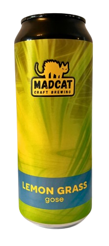 MADCAT Lemon Grass Gose 11° 0,5L PLECH