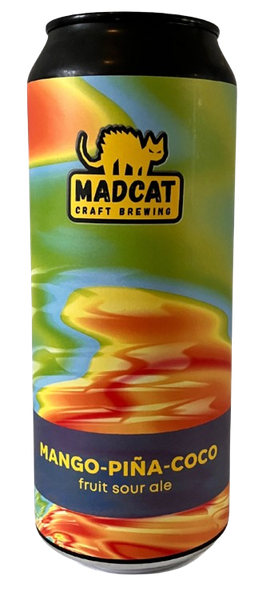 MADCAT Mango-Pina-Coco-Sour-Us 10° 0,5L PLECH