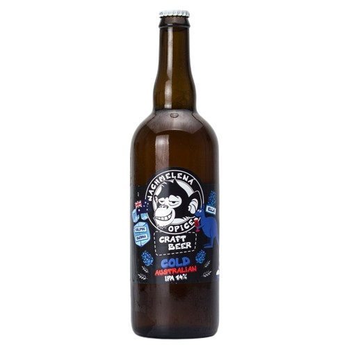 NACHMELENA OPICE Cold Australian IPA 14° 0,75L SKLO