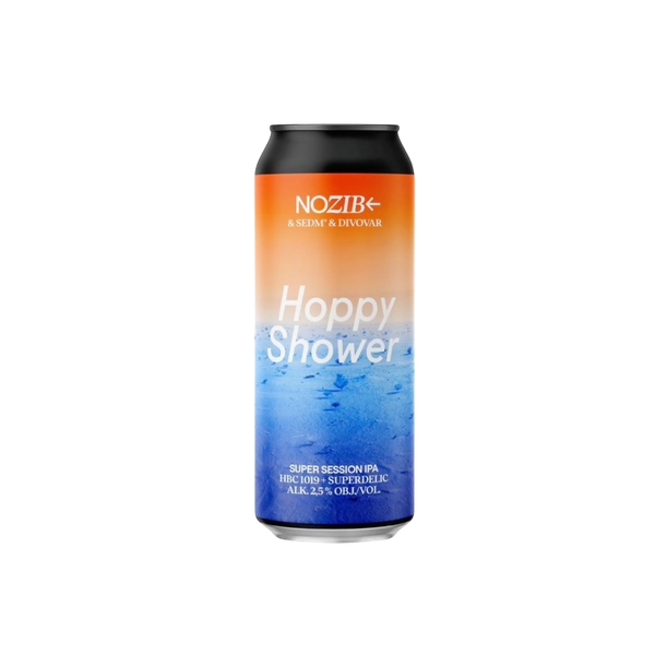 NOZIB Hoppy Shower 7° 0,5l PLECH