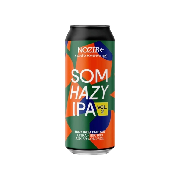 NOZIB / MAŤO SOMPIVO Som Hazy IPA vol.2 14° 0,5l PLECH