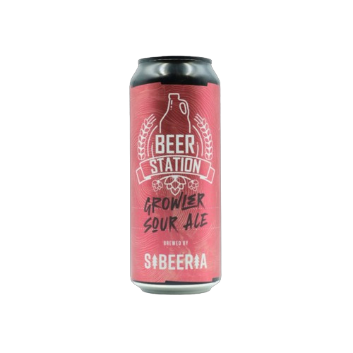 SIBEERIA / BEER STATION Growler Sour Ale 12° 0,5L PLECH