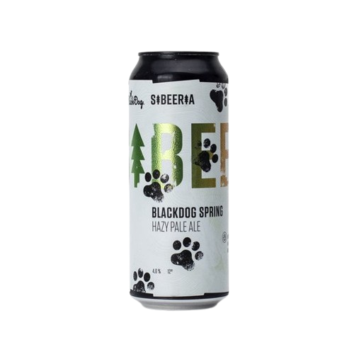 SIBEERIA / BLACK DOG Spring 12° 0,5L PLECH