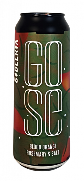 SIBEERIA Blood Orange Gose 12° 0,5L PLECH