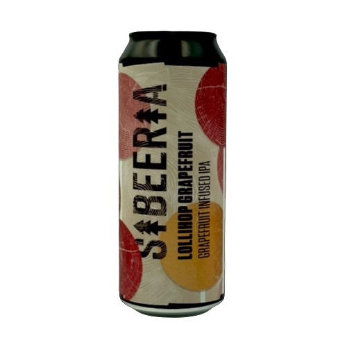 SIBEERIA Grapefruit Lollihop 15° 0,5L PLECH