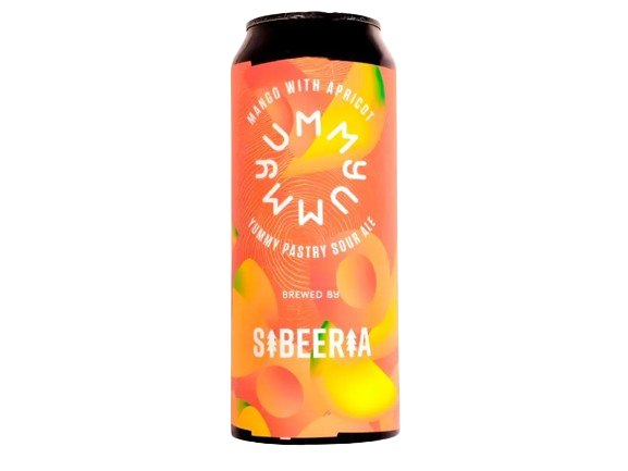 SIBEERIA Yummy Mango with Apricot 22° 0,5L PLECH