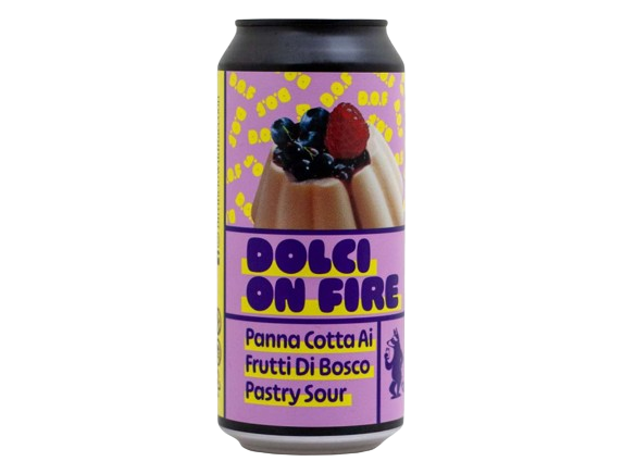 WILD RACCOON Dolci On Fire: Panna Cotta Ai Frutti Di Bosco 5,5% 0,44L