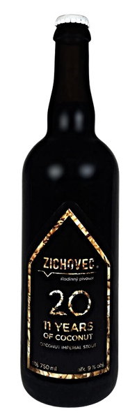 ZICHOVEC 11 Years of Coconut 20° 0,75L SKLO  