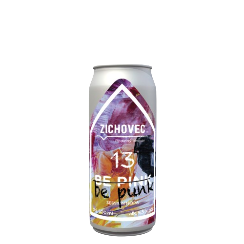 ZICHOVEC Be pink be punk 13° 0,5L PLECH