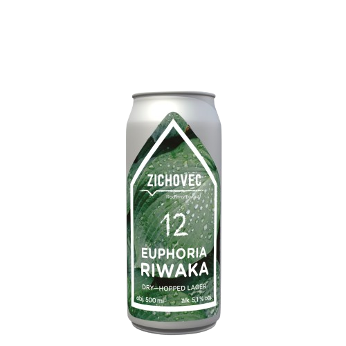 ZICHOVEC Euphoria Riwaka 12° 0,5L PLECH