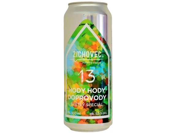 ZICHOVEC Hody Hody Doprovody 13° 0,5L PLECH