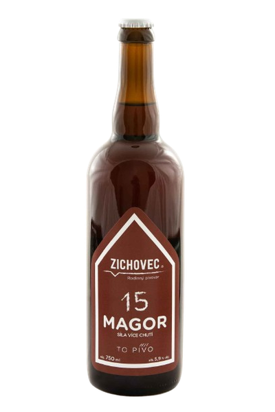 ZICHOVEC Magor 15° 0,75L SKLO