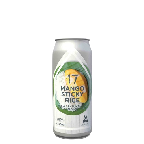 ZICHOVEC Mango Sticky Rice 17° 0,5L PLECH