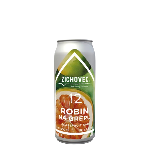 ZICHOVEC Robin na Grepu 12° 0,5L PLECH