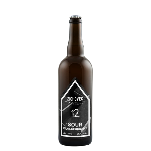 ZICHOVEC SOUR Blackcurrant 12° 0,75L SKLO